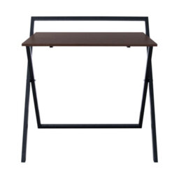 Teamson Home Vnf-00094 Brown/black Desk With Metal Cross Legs - thumbnail 8