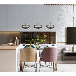Luminosa Lighting Luminosa Hendricks Bar Pendant Ceiling Light Bronze Led 3000K - thumbnail 2