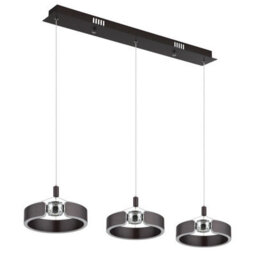 Luminosa Lighting Luminosa Hendricks Bar Pendant Ceiling Light Bronze Led 3000K - thumbnail 3