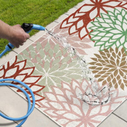 Homeart Outdoor Indoor Rug, Easy Clean, Uv Weather Resistant Rug For Patio, Gardenbellis Mix,180X270Cm - thumbnail 6