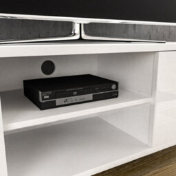 Lassic Vida Designs Cosmo White 2 Door Tv Unit 140Cm Sideboard Cabinet - thumbnail 5