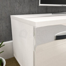 Lassic Vida Designs Cosmo White 2 Door Tv Unit 140Cm Sideboard Cabinet - thumbnail 4