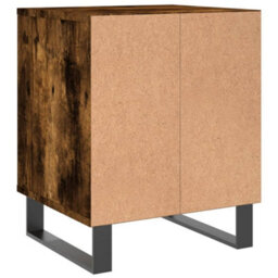 Berkfield Bedside Cabinets 2 Pcs Smoked Oak 40X35X50 Cm Engineered Wood - thumbnail 7