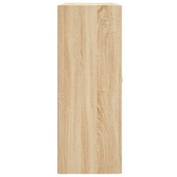 Berkfield Wall Mounted Cabinets 2 Pcs Sonoma Oak Engineered Wood - thumbnail 7