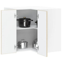 "Berkfield Durable Kitchen Wall Corner Cabinet ""porto"" Sonoma Oak Engineered Wood" - thumbnail 2