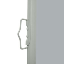 Berkfield Patio Retractable Side Awning 100X300 Cm Grey - thumbnail 4