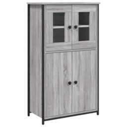 Vidaxl Highboard Grey Sonoma 62X32X106.5 Cm Engineered Wood - thumbnail 2
