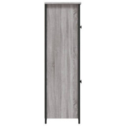 Vidaxl Highboard Grey Sonoma 62X32X106.5 Cm Engineered Wood - thumbnail 6