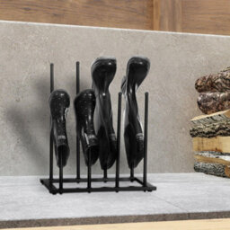 House Of Home 4 Pair Dryer Metal Welly Walking Boot Stand Shoe Rack Garden Shed Home Storage - thumbnail 5