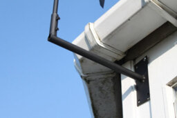 Garden Market Place Weathervane - Ducks Steel Weathervane With Ground Spike And Wall Fixing. - thumbnail 2