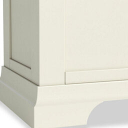 Colette Cream Ottoman Blanket Box - Fully Assembled By Roseland Furniture - thumbnail 7
