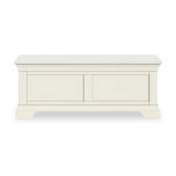 Colette Cream Ottoman Blanket Box - Fully Assembled By Roseland Furniture - thumbnail 4