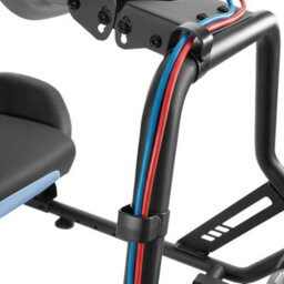 Tectake Play Gaming Chair, Racing Seat, Compatible With Many Consoles - Black/azure - thumbnail 4