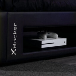 X Rocker Oracle Double Led Tv Gaming Bed With Mattress - Black Rgb - thumbnail 9