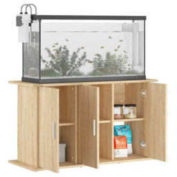 Walplus Aquarium Stand Sonoma Oak 101X41X58 Cm Engineered Wood - thumbnail 3