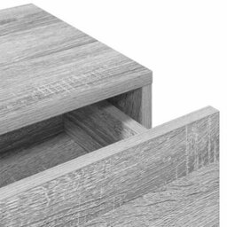 Berkfield Wall Shelf With Drawers Grey Sonoma 80X33X17 Cm Engineered Wood - thumbnail 8