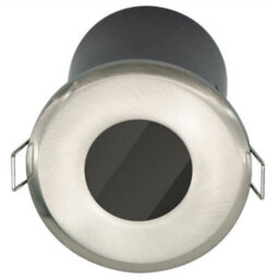 First Choice Lighting Set Of 24 Fire Rated Bathroom Recessed Downlights - Brushed Steel Ip65 - thumbnail 2