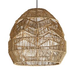 Inlight Rhea Natural Rattan Round Lamp Shade (D)30Cm - thumbnail 5