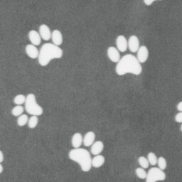 OHS Pet Dog Blanket Throw Soft Crate Paw Puppy Animal Mat, Charcoal - 120 X 150Cm - thumbnail 3