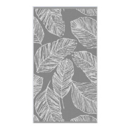 Fusion Matteo Luxury 100% Cotton Leaf Motif Jacquard Towel - thumbnail 3
