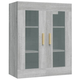 Vidaxl Hanging Wall Cabinet Grey Sonoma 69.5X34X90 Cm - thumbnail 2