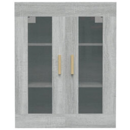 Vidaxl Hanging Wall Cabinet Grey Sonoma 69.5X34X90 Cm - thumbnail 3
