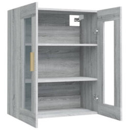 Vidaxl Hanging Wall Cabinet Grey Sonoma 69.5X34X90 Cm - thumbnail 5