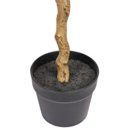 Wyld And Coco 128Cm Artificial Magnolia Tree With Pink Blooms And Green Foliage, Potted Indoor Décor - thumbnail 5