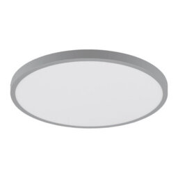 Stylish Silver 400mm Round Led Wall And Ceiling Light - 25W 3000K - thumbnail 1
