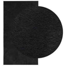 Berkfield Rug Huarte Short Pile Soft And Washable Black 60X110 Cm - thumbnail 3