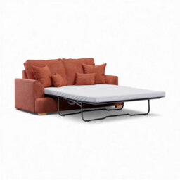The Great Sofa Company Oriana Chenille Sofa Bed In Ruby - thumbnail 2