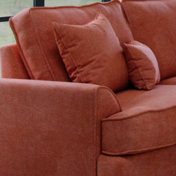 The Great Sofa Company Oriana Chenille Sofa Bed In Ruby - thumbnail 3