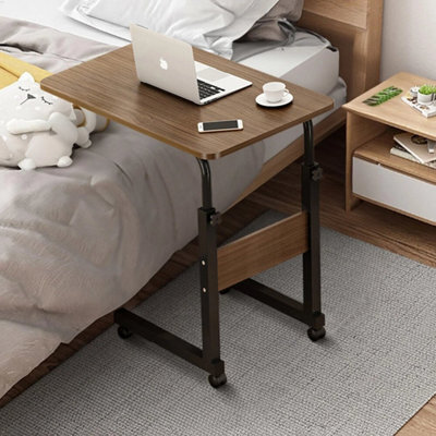 Mobile Sofa Side Table Couch Laptop End Table Coffee - image 1