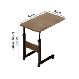 Mobile Sofa Side Table Couch Laptop End Table Coffee - thumbnail 2