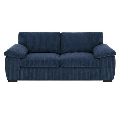 BlissFurniture Ltd Amalfi 2 Seater Sofa In Blue Fabric Sofa With Foam Seating & Modern Design