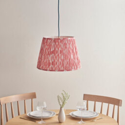 Loops Stylish 2 Pack Coral Pink Pendant Lights With Blue Flex For Modern Home Decor - thumbnail 3