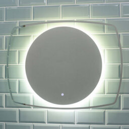 Plum&clay Murphy Led Illuminated Backlit Bathroom Mirror (H)600mm (W)800mm - thumbnail 2