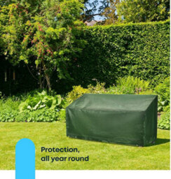 Garden Greatness 3 Seater Heavy Duty Garden Bench Cover - thumbnail 3