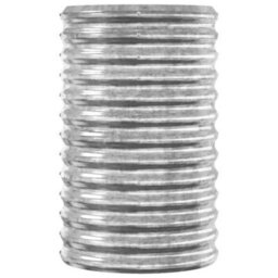 Berkfield Garden Planter Powder-Coated Steel 114X40X68 Cm Silver - thumbnail 4