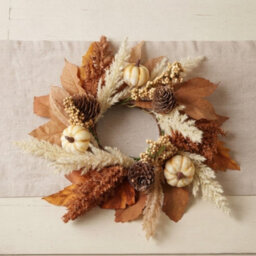 Garden Greatness Rustic Autumnal Decorative Mini Wreath - thumbnail 1