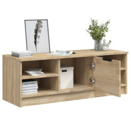 Vidaxl Tv Cabinet Sonoma Oak 102X35.5X36.5 Cm Engineered Wood - thumbnail 7