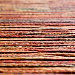 Red Striped Outdoor Rug, Striped Stain-Resistant Rug For Patio, Deck, Garden, 5mm Modern Outdoor Rug-120Cm X 170Cm - thumbnail 4