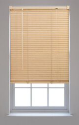 Furnished Pvc Venetian Blinds - Natural 25mm Slats Trimmable Blinds For Windows And Doors  (W)155Cm (L)210Cm - thumbnail 2