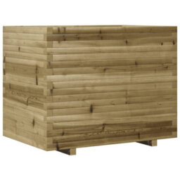 Berkfield Rustic Garden Planter 90X60X72.5 Cm Impregnated Wood Pine - thumbnail 7