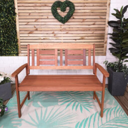 Lyte Outdoor 6 Person Folding Rectangular Wooden Garden Patio Dining Table Chairs And 2 Benches Set - thumbnail 5