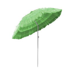 Rinse Bathrooms Hawaiian Parasol Green Beach Parasol Patio Garden Umbrella Sun Shade Tilting 160Cm - thumbnail 2