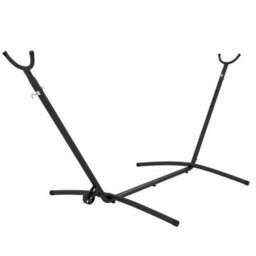 Hammock Stand Wheels, Adjustable Hammock Stand Carry Bag, Black - thumbnail 1