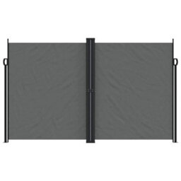 Walplus Retractable Side Awning Garden Sun Shade Canopy Gazebo For Back Door, Porch, Patio Anthracite 200X1000 Cm - thumbnail 3