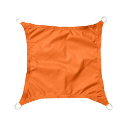 Sundaze 5X5M Square Orange Sun Shade Sail Outdoor Garden Patio Sunscreen Uv Block With Free Rope - thumbnail 1