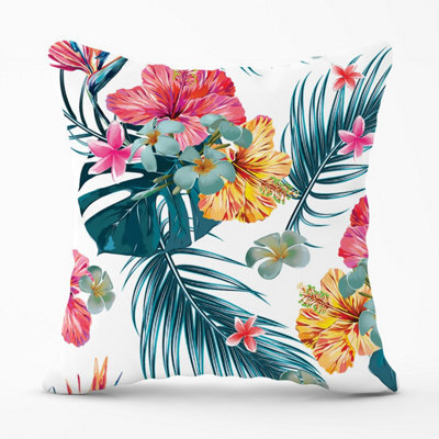 Warren Reed Designer Spring Summer Flowers Outdoor Cushion 45Cm X 45Cm - image 1